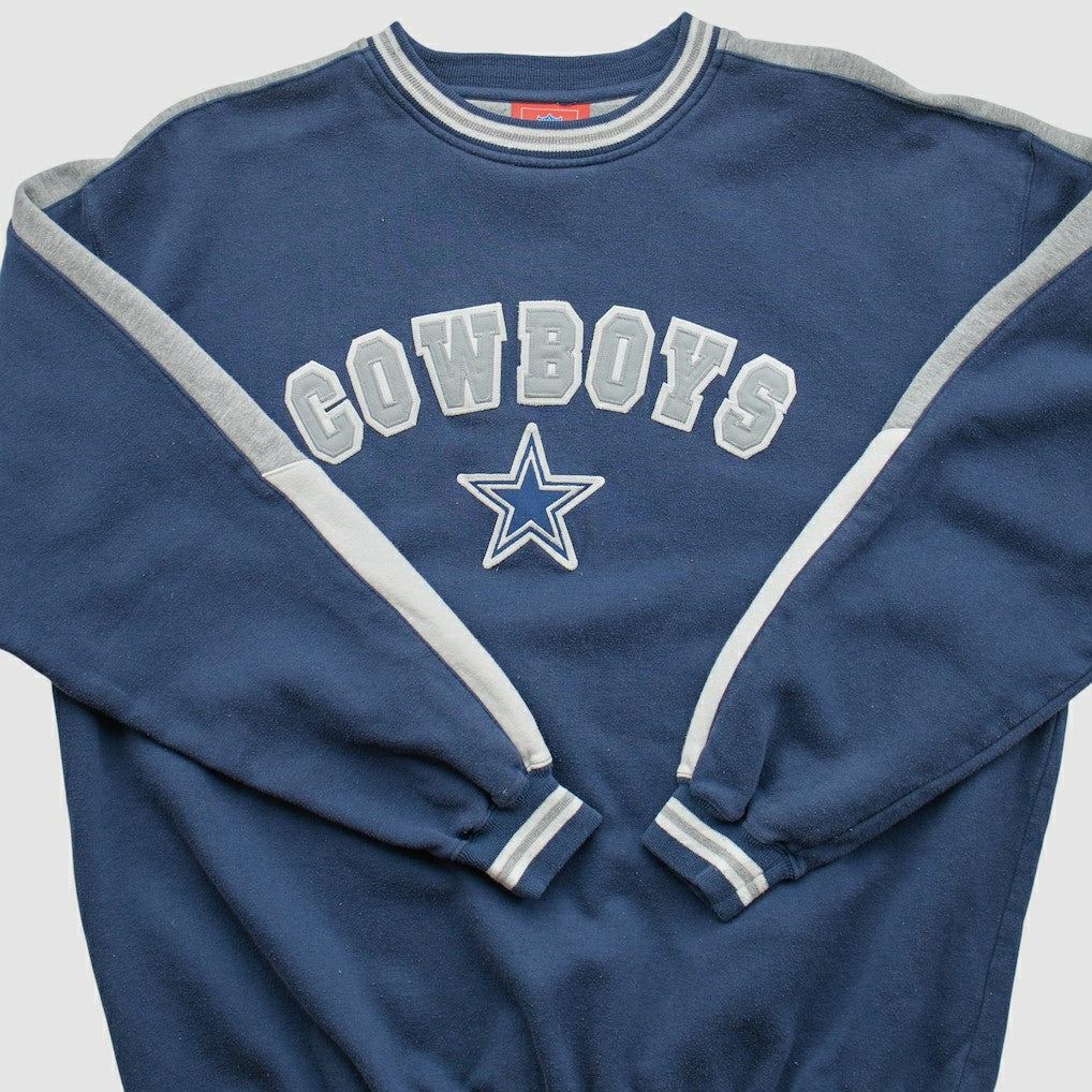 Dallas Cowboys NFL 2000s Pullover Sweatshirt Navy Vintage