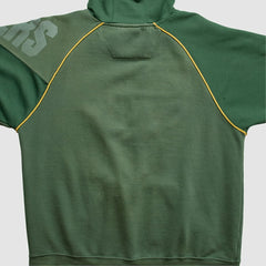 Green Bay Packers NFL 2010s Hooded Pullover Sweatshirt Green Vintage