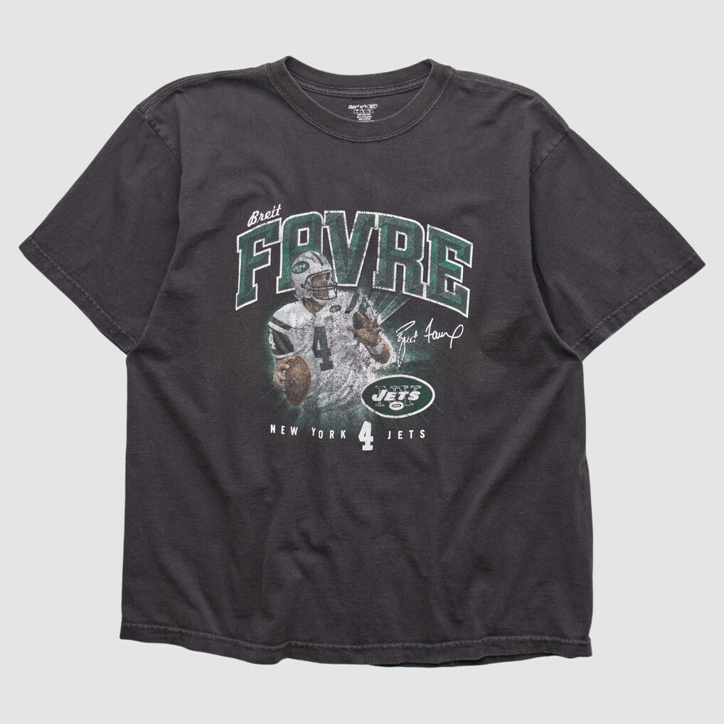 New York Jets Reebok 2000s T-shirt Black Vintage