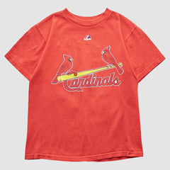 St. Louis Cardinals Majestic 2000s T-shirt - Red - XXS by Fanatics Real Vintage T-shirts
