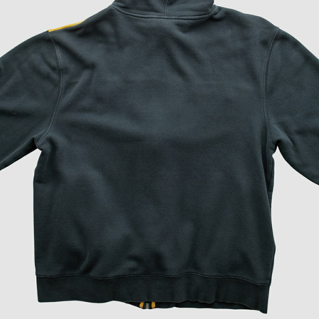 Pittsburgh Steelers NFL 2010s Hooded Full Zip Sweatshirt Black Vintage