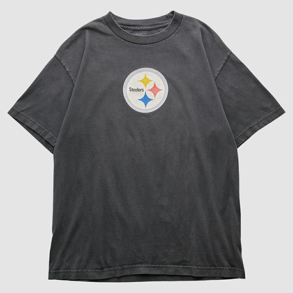 Pittsburgh Steelers Reebok 2000s T-shirt Charcoal Vintage