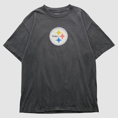 Pittsburgh Steelers Reebok 2000s T-shirt Charcoal Vintage