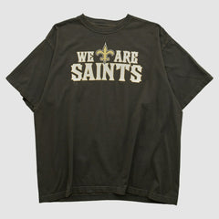 New Orleans Saints Reebok 2000s T-shirt Black Vintage