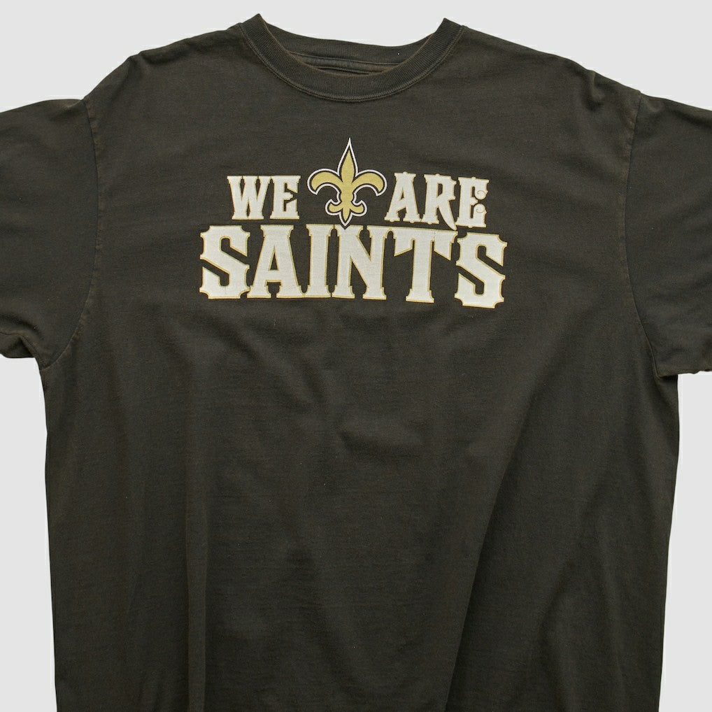 New Orleans Saints Reebok 2000s T-shirt Black Vintage