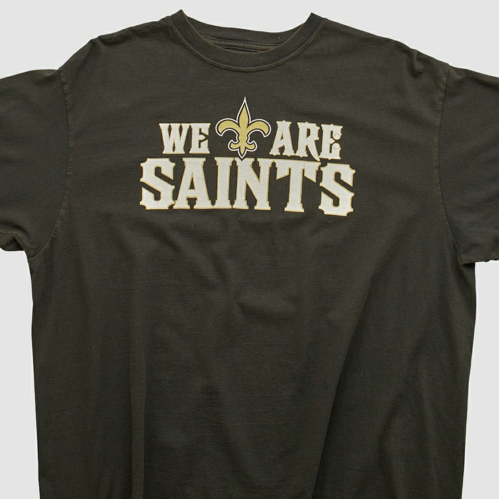 New Orleans Saints Reebok 2000s T-shirt Black Vintage