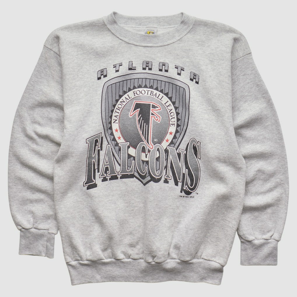Atlanta Falcons Competitor 1994 Pullover Sweatshirt Heather Gray Vintage