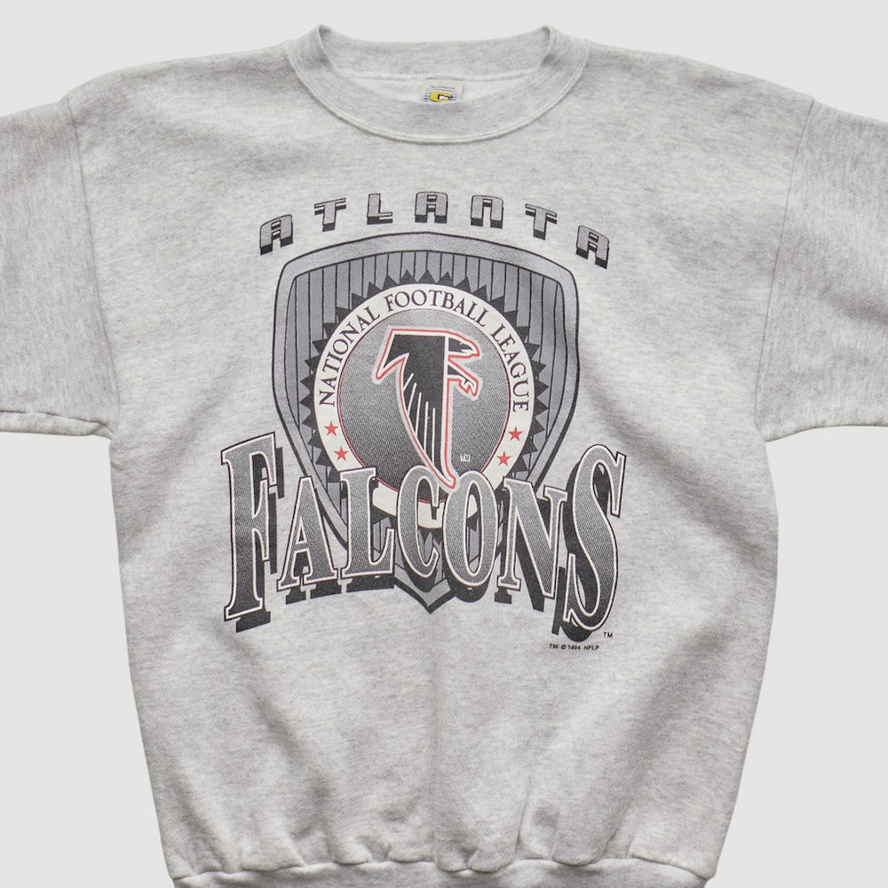 Atlanta Falcons Competitor 1994 Pullover Sweatshirt Heather Gray Vintage