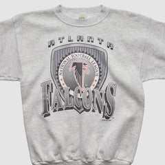 Atlanta Falcons Competitor 1994 Pullover Sweatshirt Heather Gray Vintage