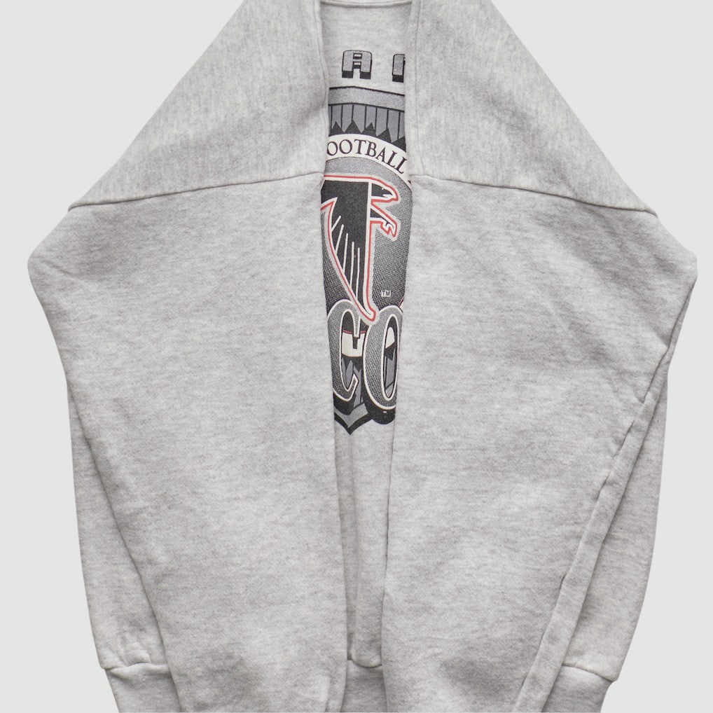 Atlanta Falcons Competitor 1994 Pullover Sweatshirt Heather Gray Vintage