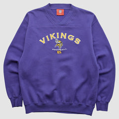 Minnesota Vikings NFL 2000s Pullover Sweatshirt Purple Vintage