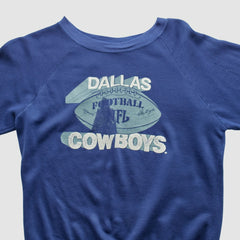Dallas Cowboys 80s Pullover Sweatshirt Blue Vintage