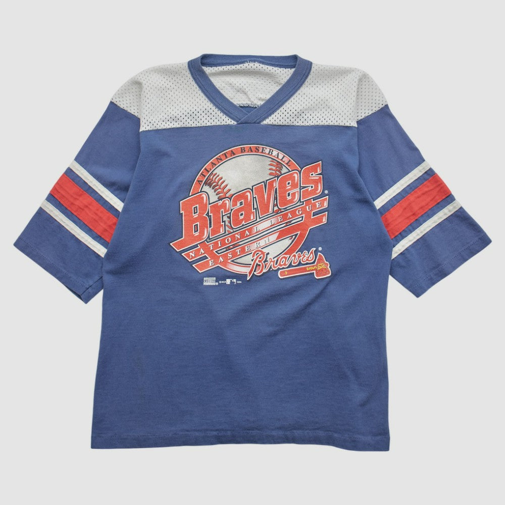 Atlanta Braves 1996 T-shirt - Blue - S by Fanatics Real Vintage T-shirts