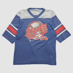 Atlanta Braves 1996 T-shirt - Blue - S by Fanatics Real Vintage T-shirts