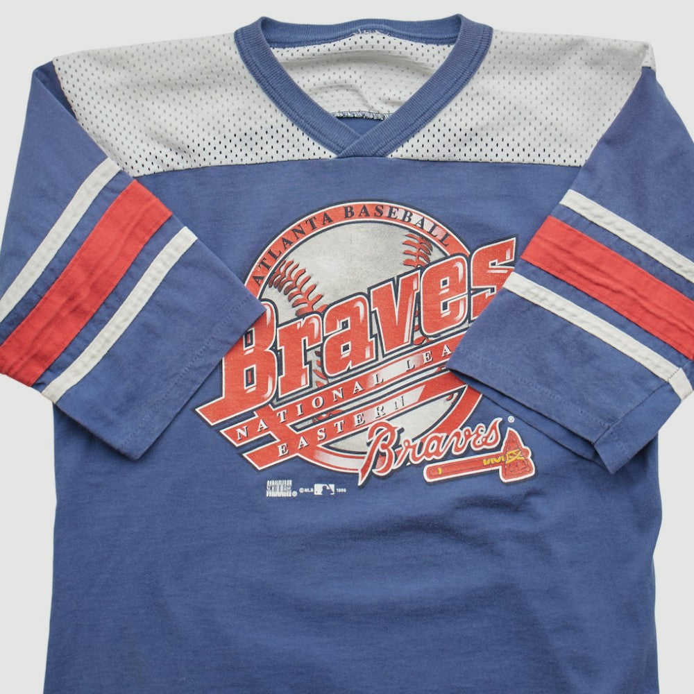 Atlanta Braves 1996 T-shirt - Blue - S by Fanatics Real Vintage T-shirts