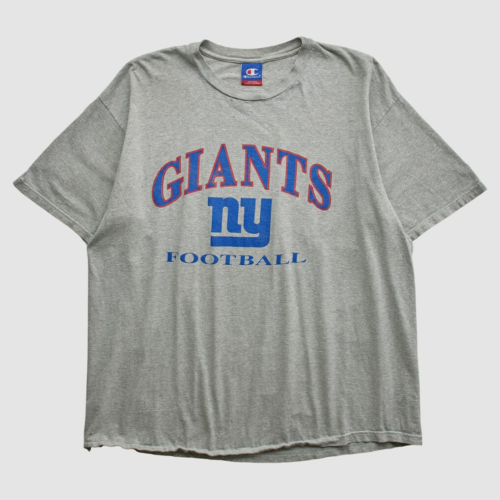New York Giants Champion 90s T-shirt Heather Gray Vintage