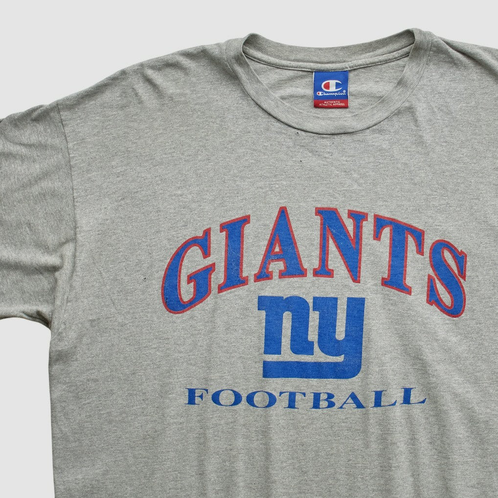 New York Giants Champion 90s T-shirt Heather Gray Vintage