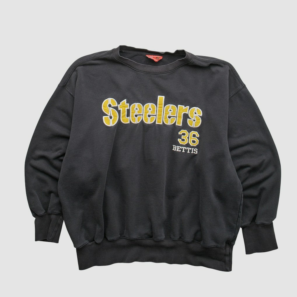 Pittsburgh Steelers NFL 2000s Pullover Sweatshirt Black Vintage