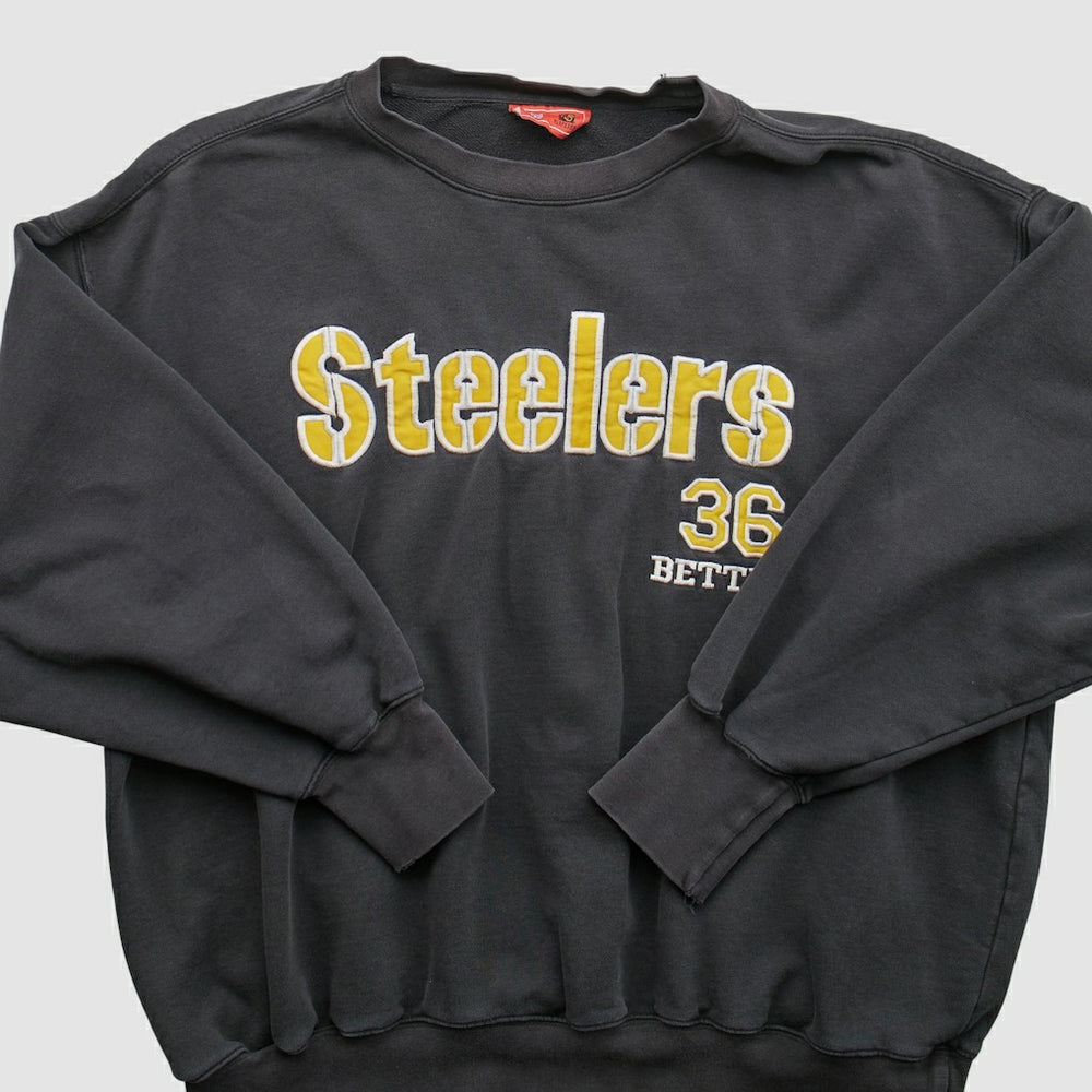 Pittsburgh Steelers NFL 2000s Pullover Sweatshirt Black Vintage