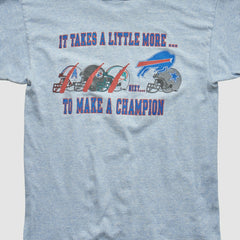 Buffalo Bills Champion 1993 T-shirt Heather Gray Vintage