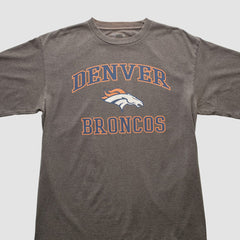 Denver Broncos NFL 2010s T-shirt Dark Heather Gray Vintage