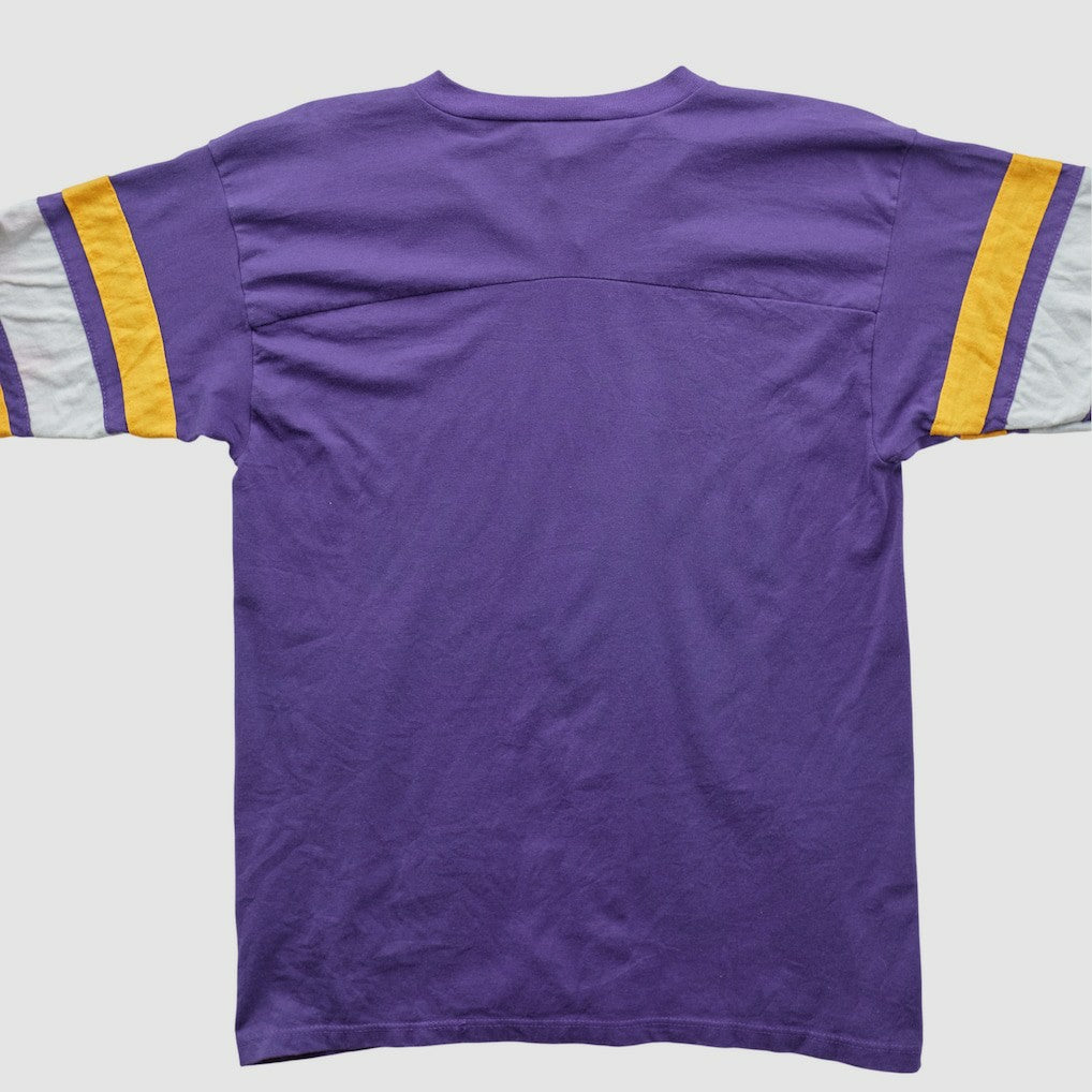 Minnesota Vikings Logo 7 90s T-shirt Purple Vintage