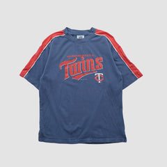 Minnesota Twins Lee Apparel T-shirt - Navy - M by Fanatics Real Vintage T-shirts