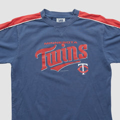 Minnesota Twins Lee Apparel T-shirt - Navy - M by Fanatics Real Vintage T-shirts