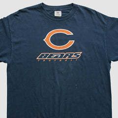 Chicago Bears NFL 2010s T-shirt Navy Vintage