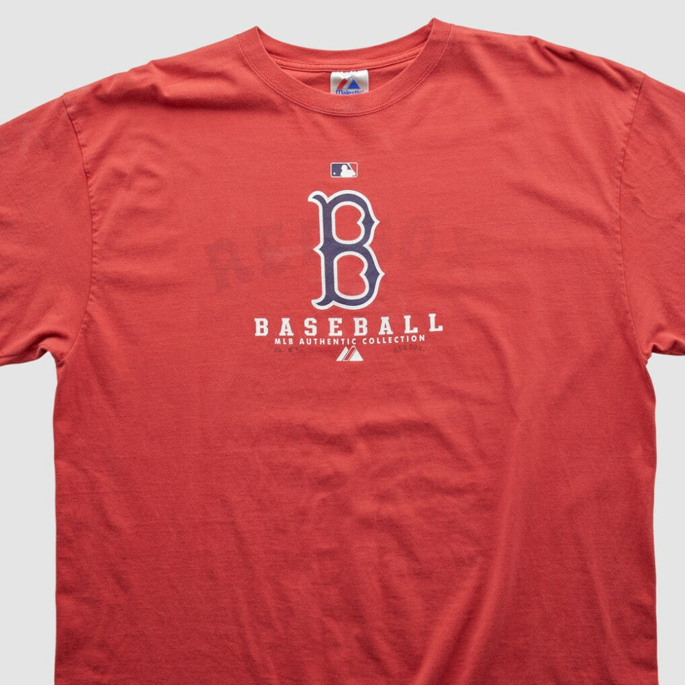 Boston Red Sox Majestic 2000s T-shirt - Red - 3XL by Fanatics Real Vintage T-shirts