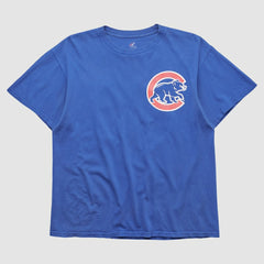 Chicago Cubs Majestic 2010s T-shirt - Blue - M by Fanatics Real Vintage T-shirts