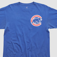 Chicago Cubs Majestic 2010s T-shirt - Blue - M by Fanatics Real Vintage T-shirts