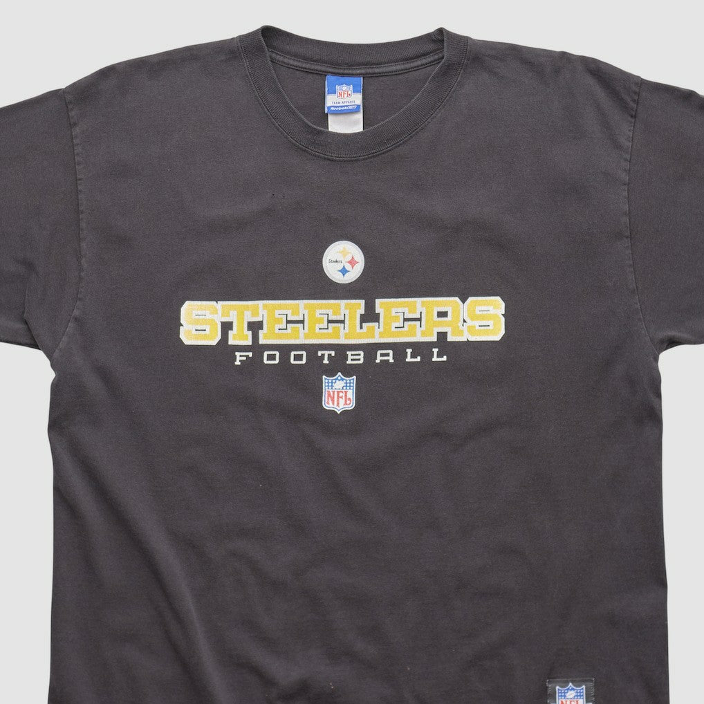 Pittsburgh Steelers Reebok 2000s T-shirt Black Vintage