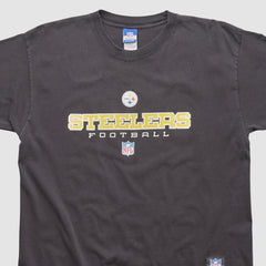 Pittsburgh Steelers Reebok 2000s T-shirt Black Vintage