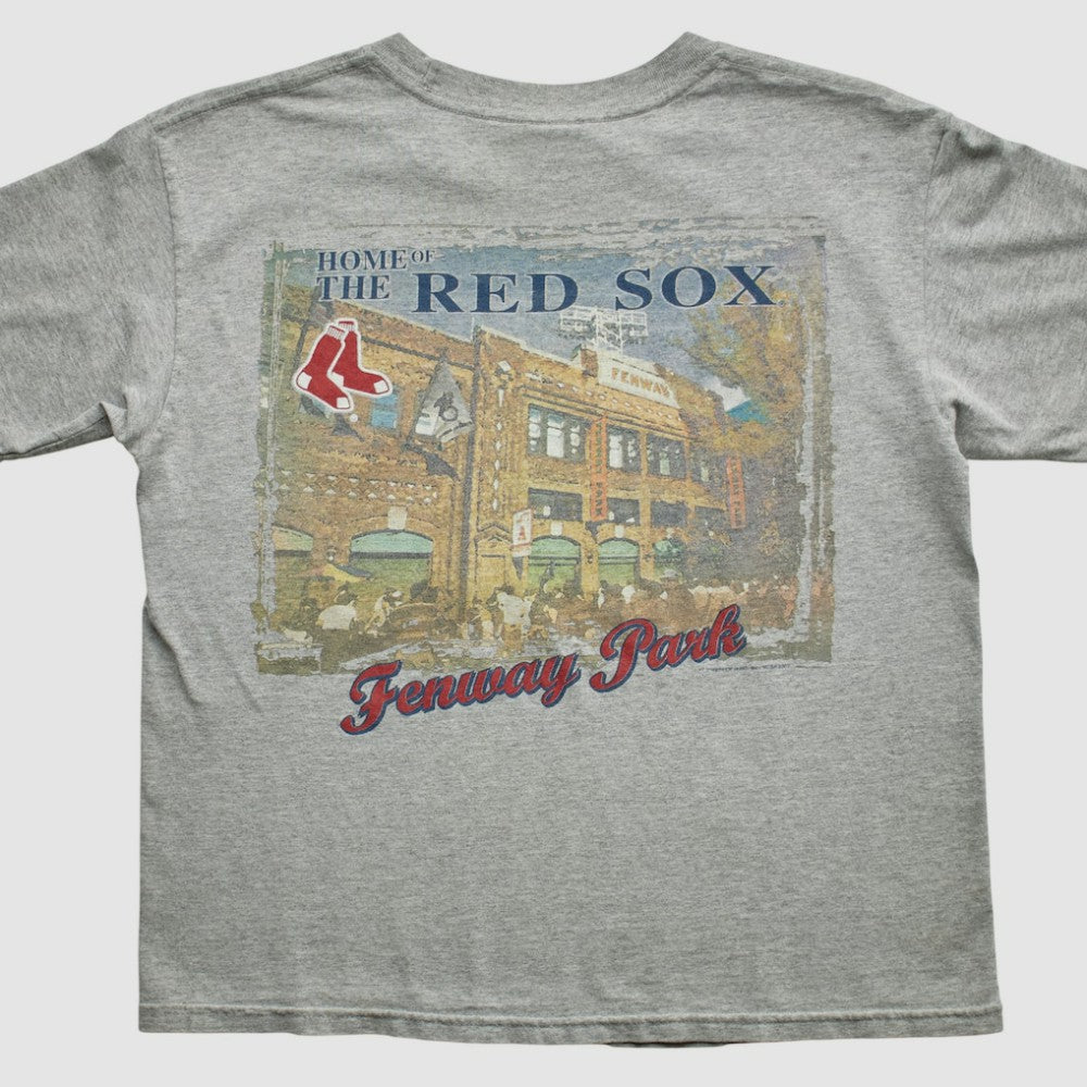 Boston Red Sox CSA 2000s T-shirt - Heather Gray - S by Fanatics Real Vintage T-shirts