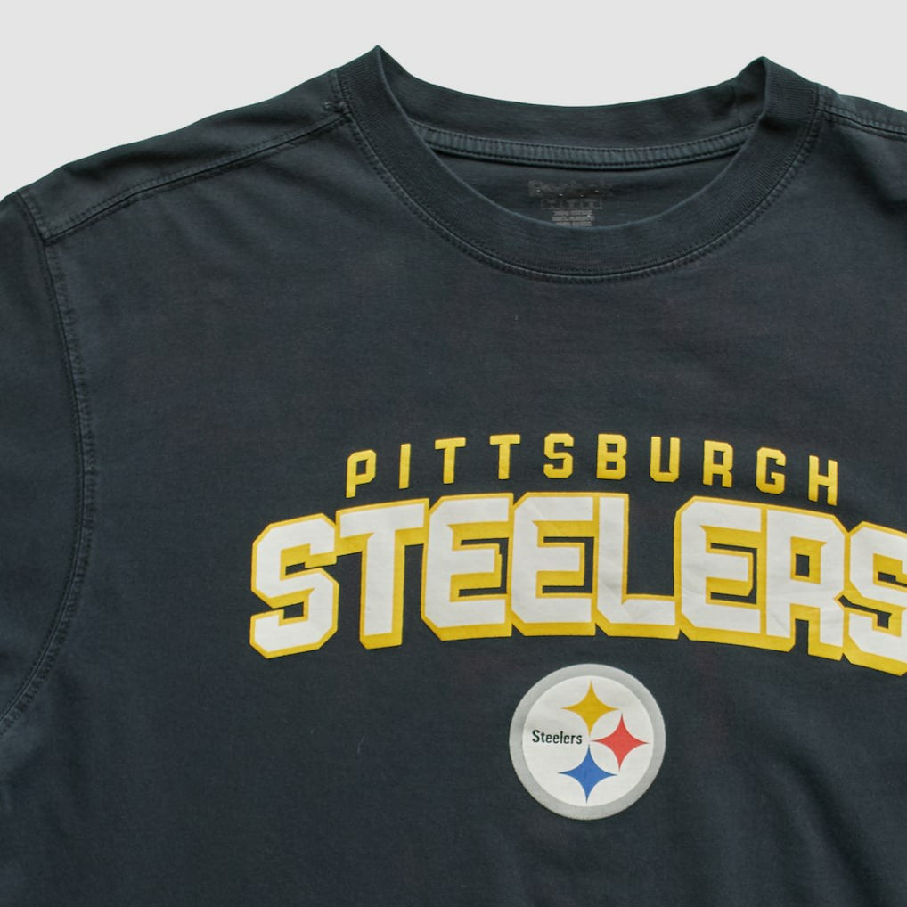 Pittsburgh Steelers Reebok 2000s T-shirt Black Vintage