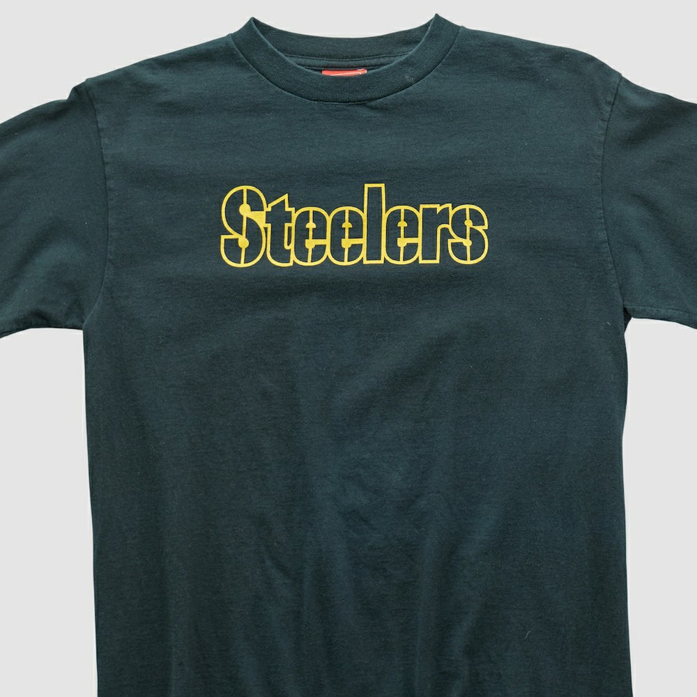 Pittsburgh Steelers NFL 2000s Long Sleeve T-shirt Black Vintage