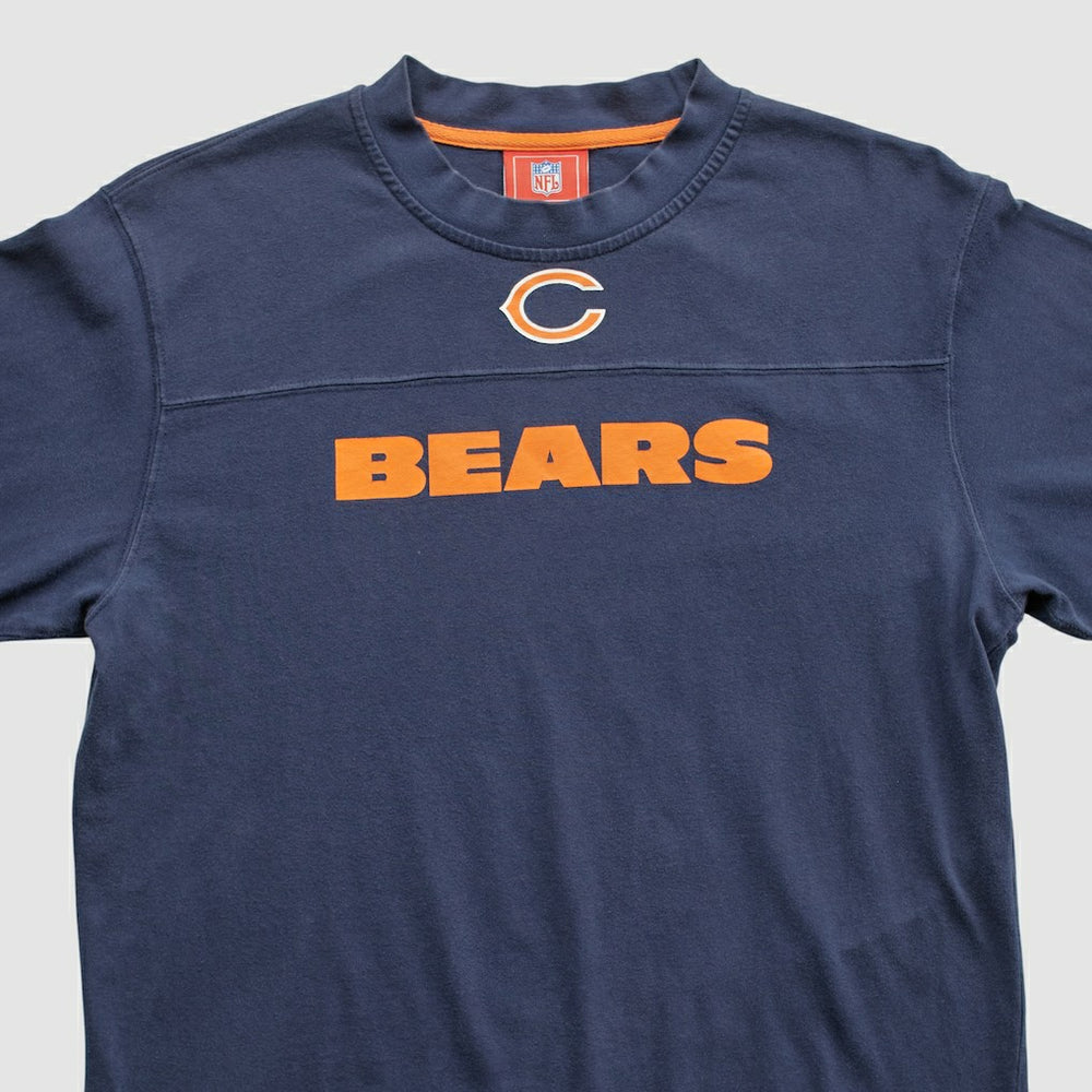 Chicago Bears NFL 2000s Long Sleeve T-shirt Navy Vintage