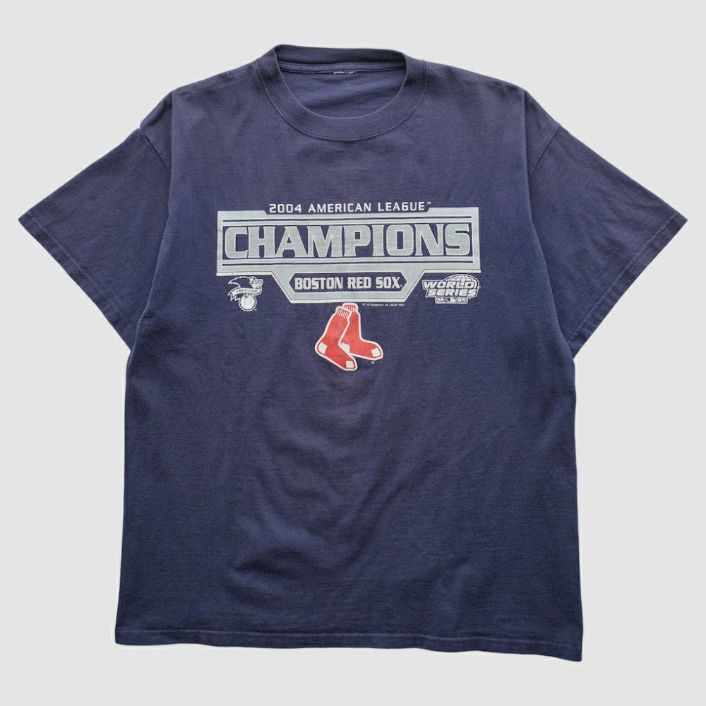 Boston Red Sox 2004 T-shirt - Navy - M by Fanatics Real Vintage T-shirts