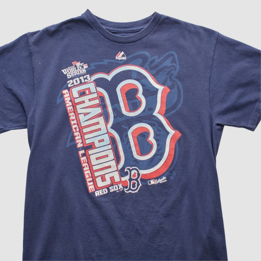 Boston Red Sox Majestic 2013 T-shirt - Navy - S by Fanatics Real Vintage T-shirts
