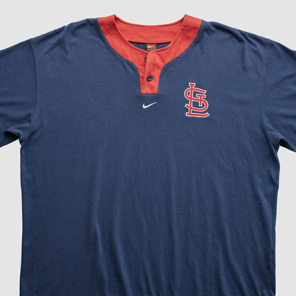 St. Louis Cardinals Nike 2000s T-shirt - Navy - 2XL by Fanatics Real Vintage T-shirts