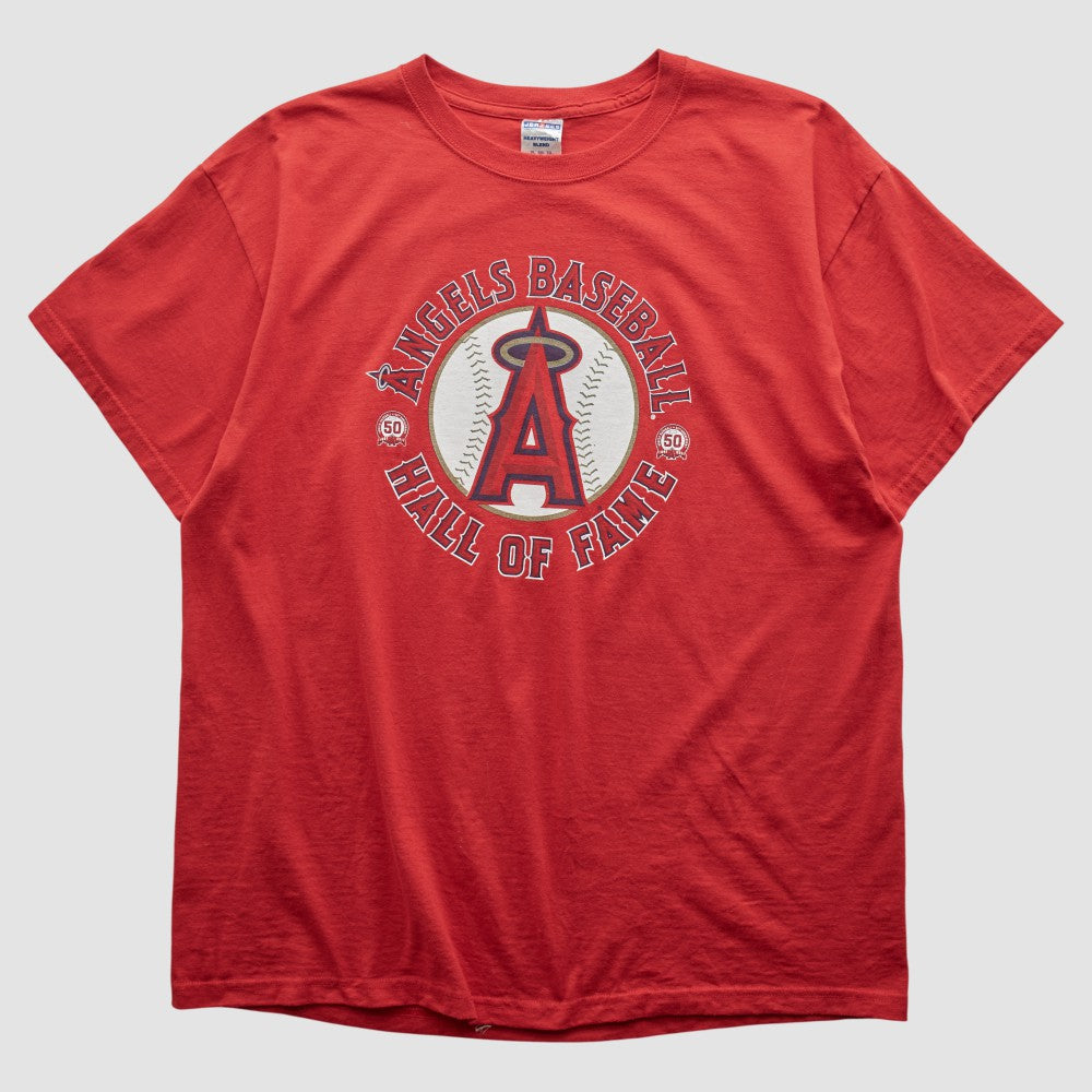Los Angeles Angels Jerzees 2011 T-shirt - Red - XL by Fanatics Real Vintage T-shirts