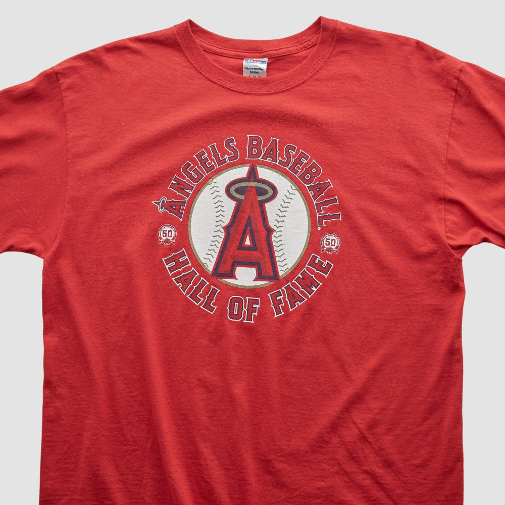 Los Angeles Angels Jerzees 2011 T-shirt - Red - XL by Fanatics Real Vintage T-shirts
