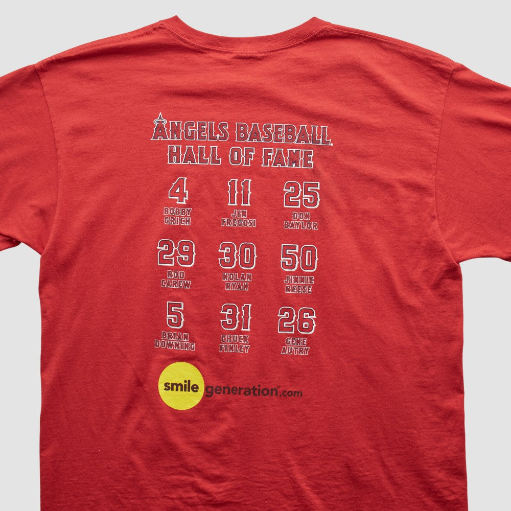 Los Angeles Angels Jerzees 2011 T-shirt - Red - XL by Fanatics Real Vintage T-shirts