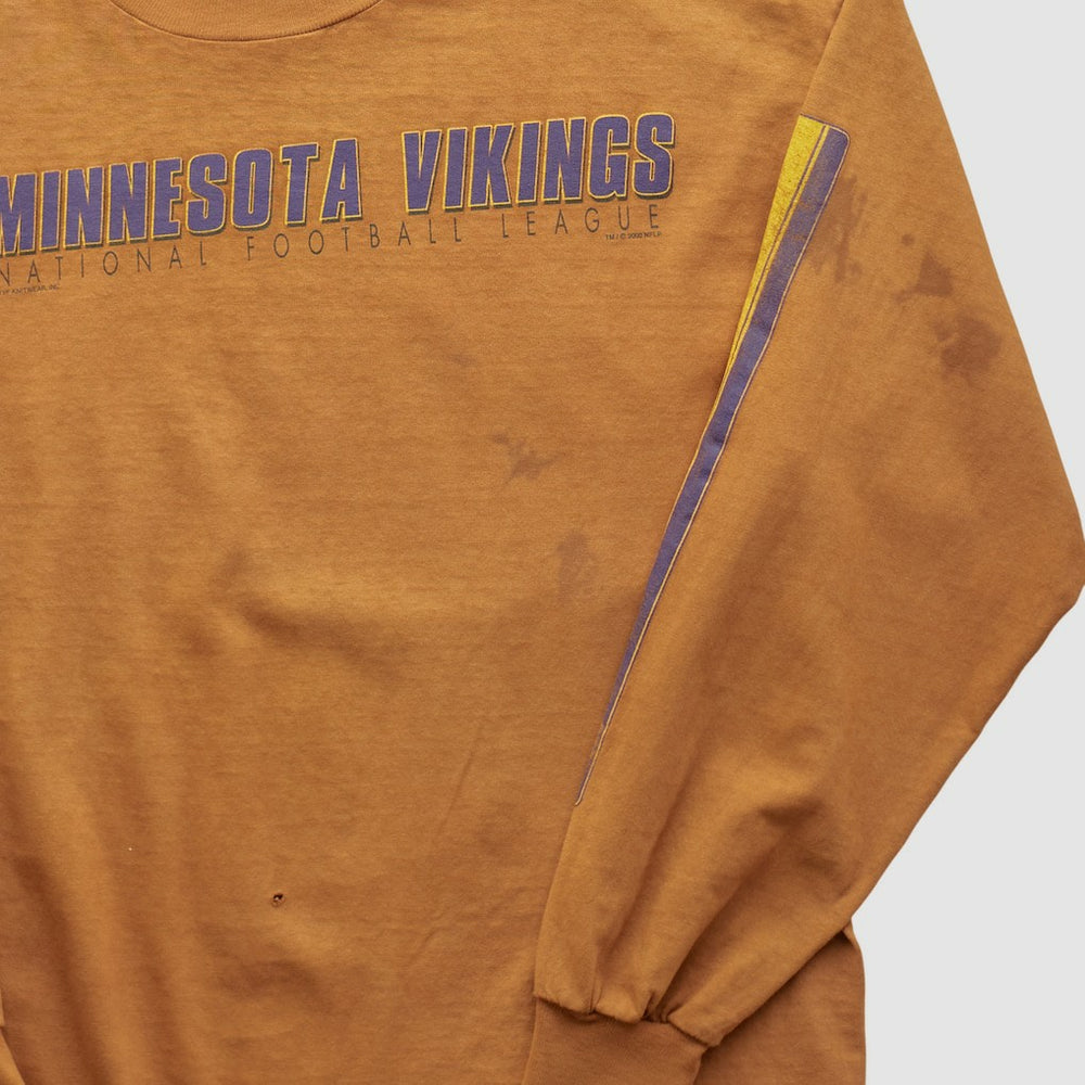 Minnesota Vikings Lee Apparel 2000s Long Sleeve T-shirt Brown Vintage