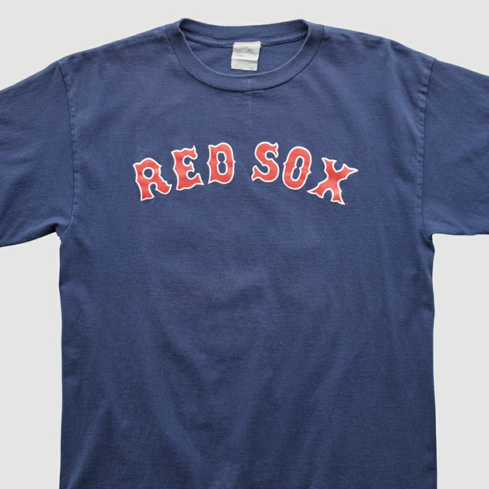 Boston Red Sox Majestic 2000s T-shirt - Navy - M by Fanatics Real Vintage T-shirts