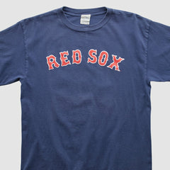 Boston Red Sox Majestic 2000s T-shirt - Navy - M by Fanatics Real Vintage T-shirts