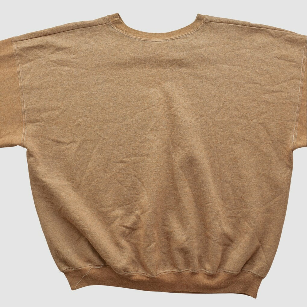 New York Jets Champion 2000s Pullover Sweatshirt Tan Vintage
