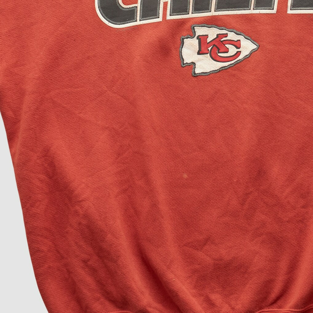 Kansas City Chiefs Lee Sport 2000s Pullover Sweatshirt Red Vintage