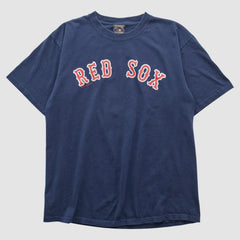 Boston Red Sox Majestic 2000s T-shirt - Navy - M by Fanatics Real Vintage T-shirts